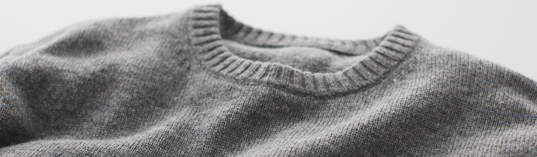 Gray crewneck sweater