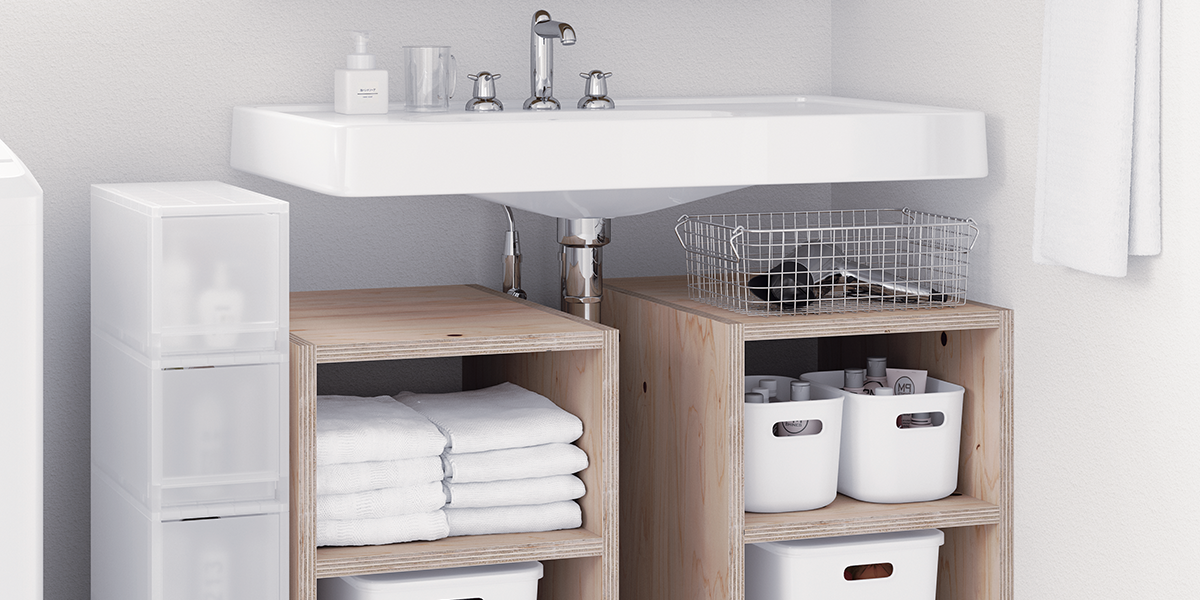 Bathroom Storage Baskets | Bathroom Organization | MUJI USA