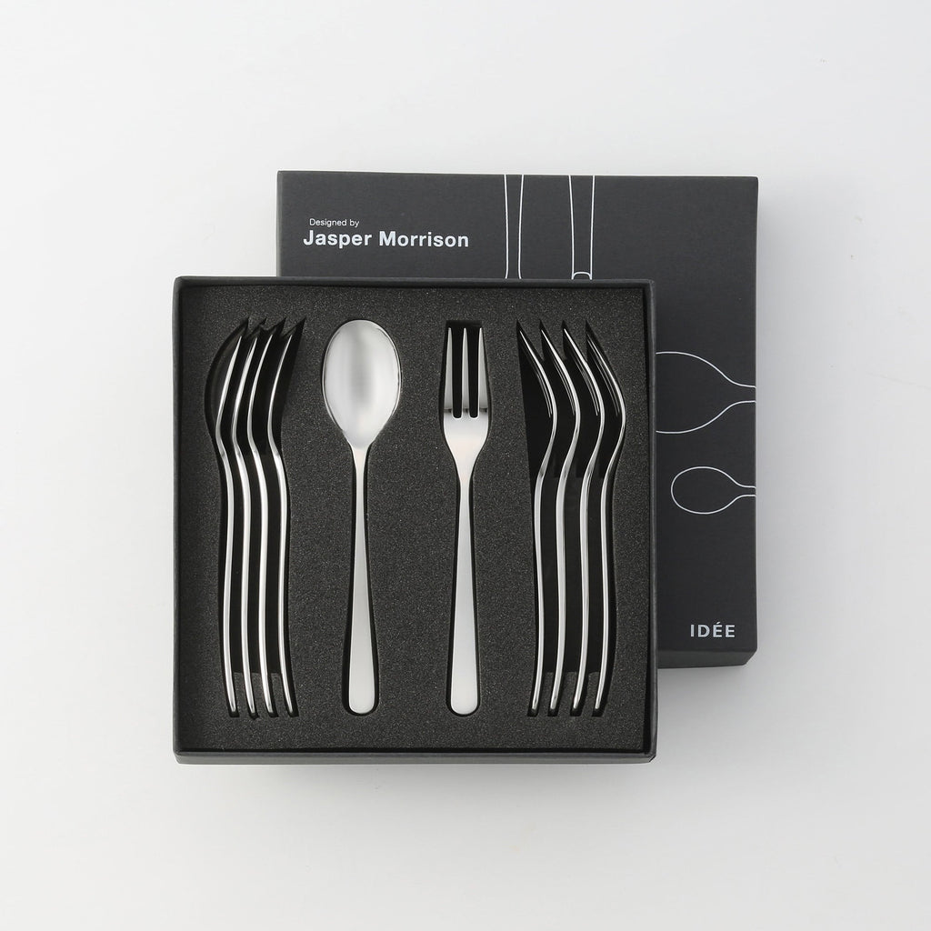 MUJI IDÉE Jasper Morrison Cutlery 10 Piece Set | Flatware | MUJI USA