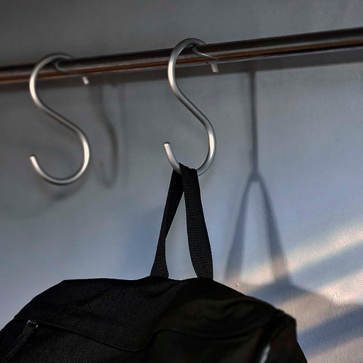 Aluminum S Hook 2 Pieces Set Default Title MUJI