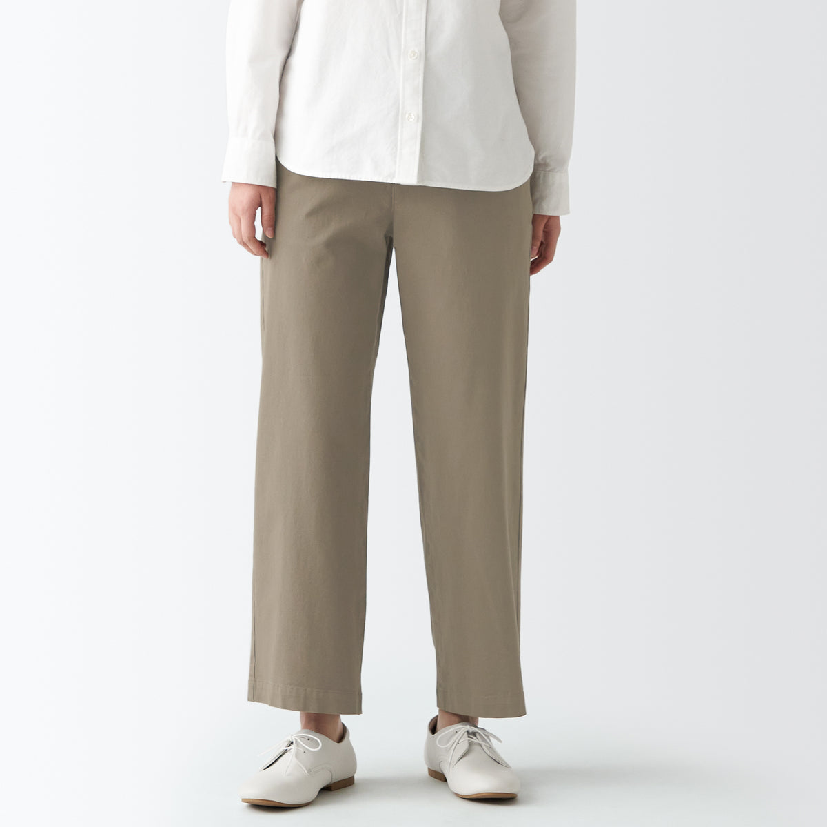 Women's 4-Way Stretch Chino Wide Pants
