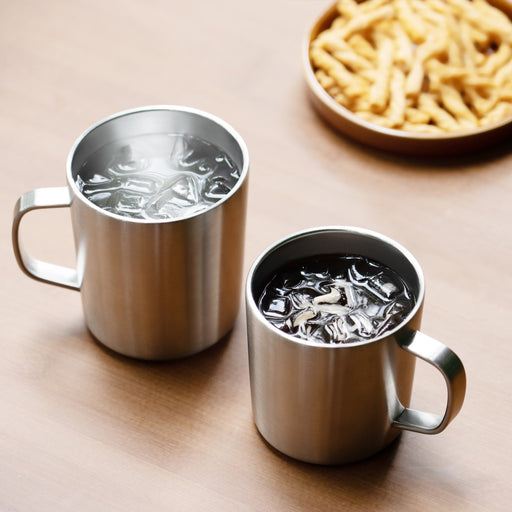 #knwh - Stainless Steel Mug Cup (12.8 fl oz) MDD4CC2S MUJI