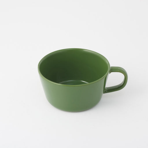 Stoneware Cereal Mug Cup - Green MUJI