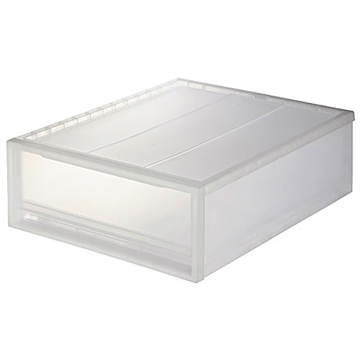 #deleted [import] Polypropylene Storage Closet Drawer - Small (W17.5 x D21.6 x H7.1") MUJI