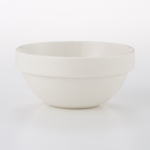 Beige Porcelain Stacking Dip Bowl Dip MUJI