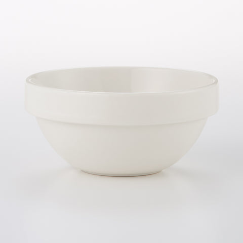 Beige Porcelain Stacking Dip Bowl