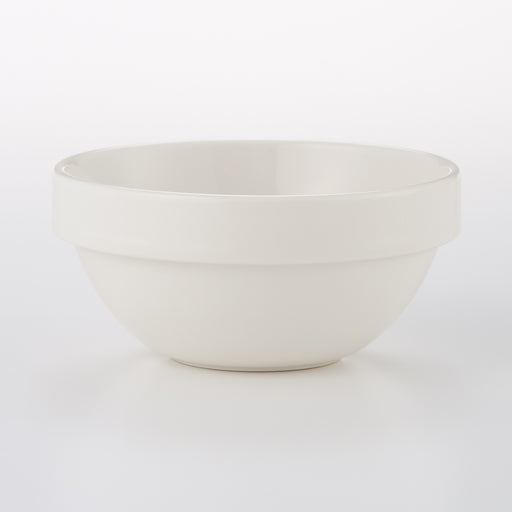 Beige Porcelain Stacking Dip Bowl MUJI