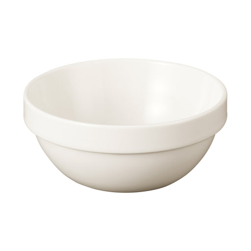 Beige Porcelain Stacking Dip Bowl Medium MUJI