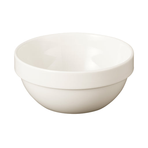 Beige Porcelain Stacking Dip Bowl Large MUJI