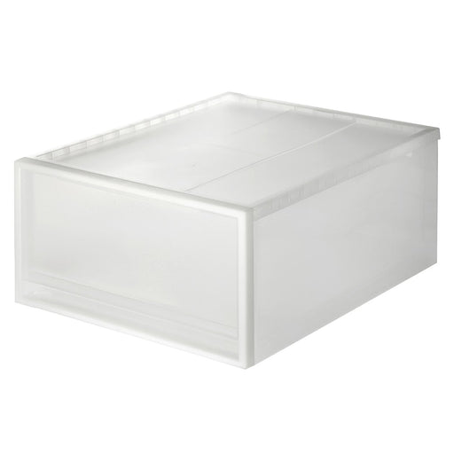 Polypropylene Storage Closet Drawer - Medium (W17.5 x D21.6 x H9.4") MUJI