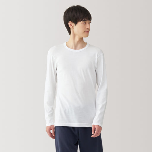 Warm Cotton Crewneck T-Shirt MUJI