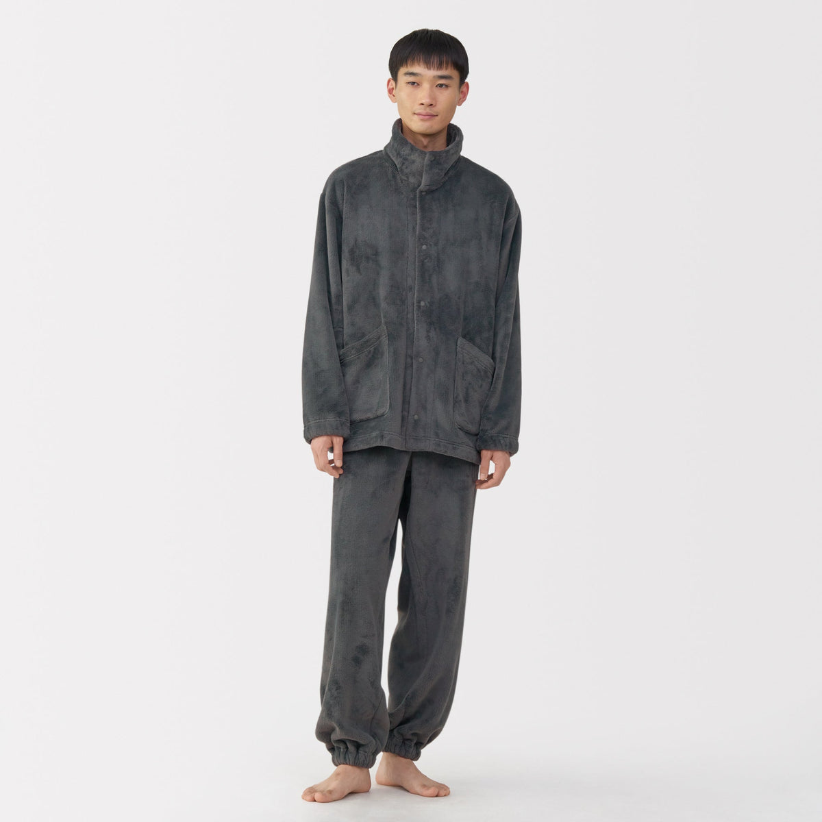Anti-Static Wearable Blanket Pajamas | Men's Pajamas | MUJI USA