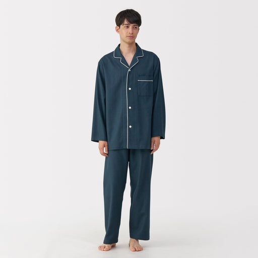 Side Seamless Flannel Pajamas MUJI