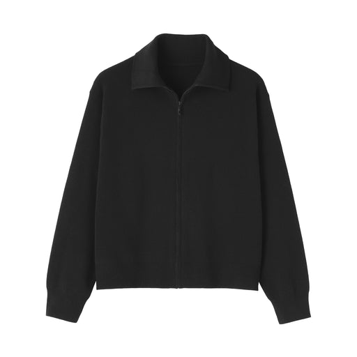 Milano Rib Jacket Black MUJI