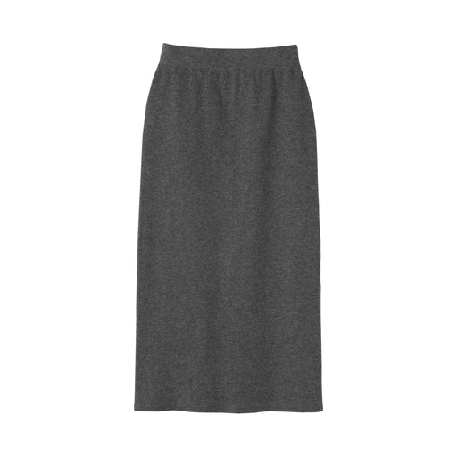 Milano Rib Skirt Dark Gray MUJI