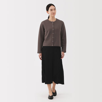 Lyocell Blend Flare Skirt MUJI