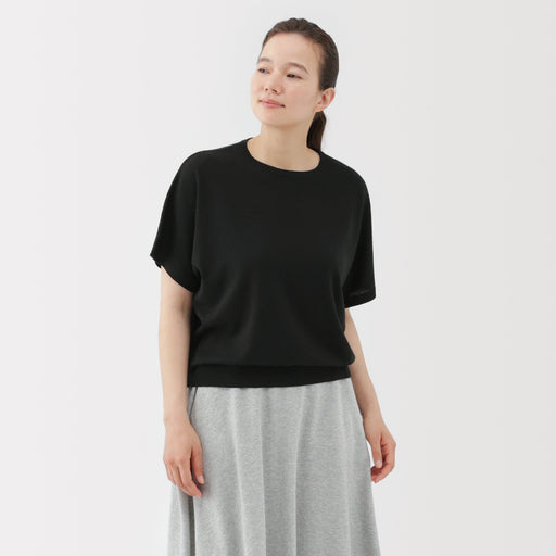 Lyocell Blend Dolman Sleeve Sweater MUJI