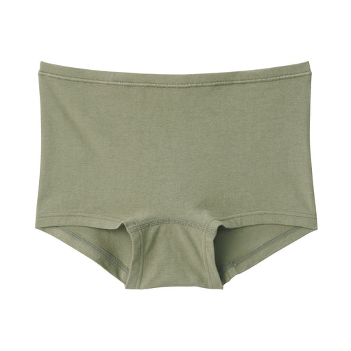Stretch Boyshorts Khaki Green MUJI
