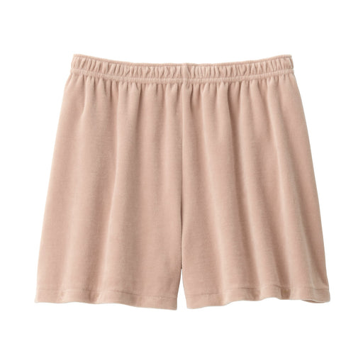 Cotton Velour Trunks Pink MUJI