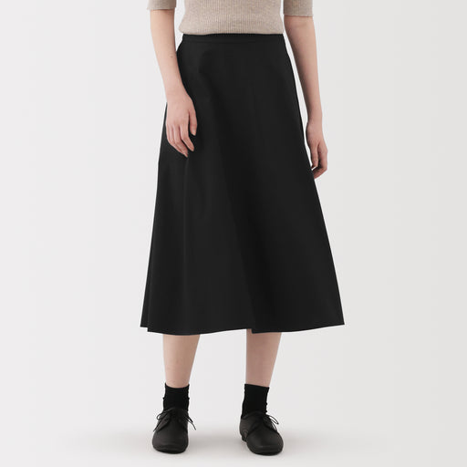 Broadcloth Flared Skirt MUJI
