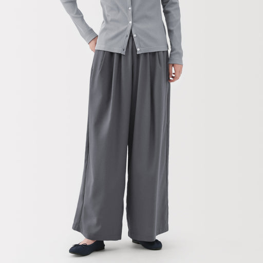 Lyocell Blend Easy Pants MUJI