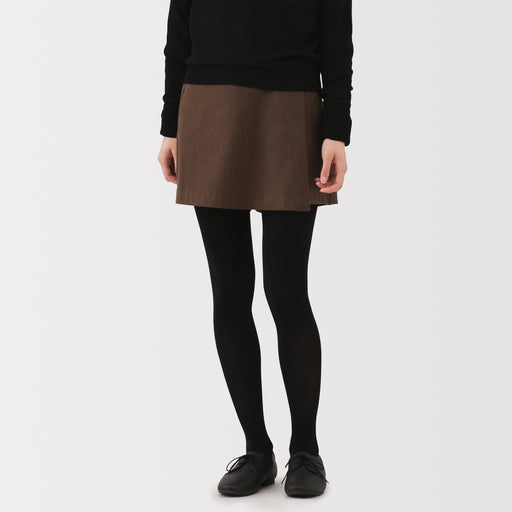 Stretch Brushed Skort MUJI