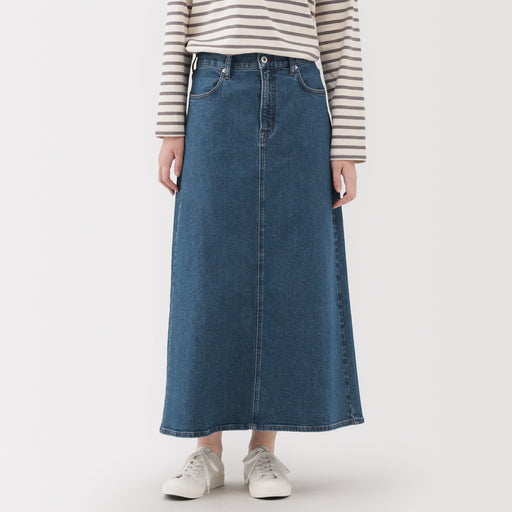 Denim A-Line Skirt MUJI