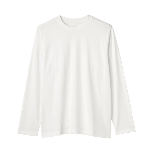 Jersey Crewneck T-Shirt White MUJI