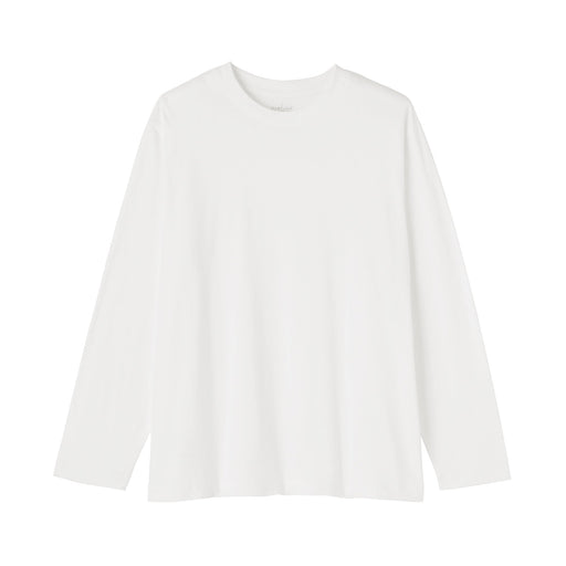 Jersey Crewneck T-Shirt White MUJI