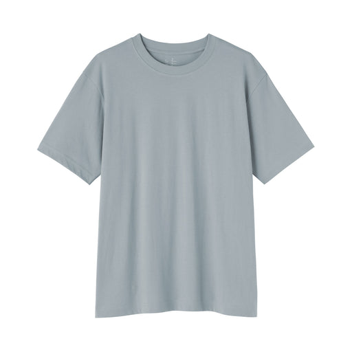 Jersey Crewneck T-Shirt Light Blue MUJI