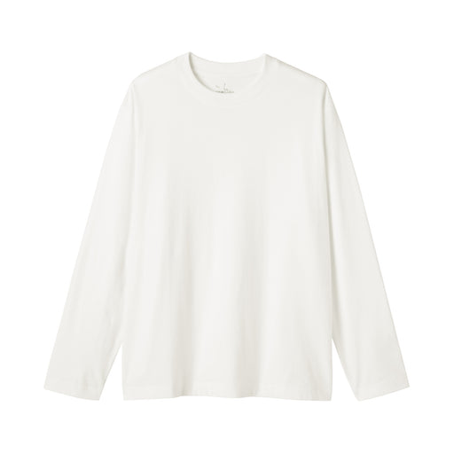 Brushed Crewneck T-Shirt White MUJI