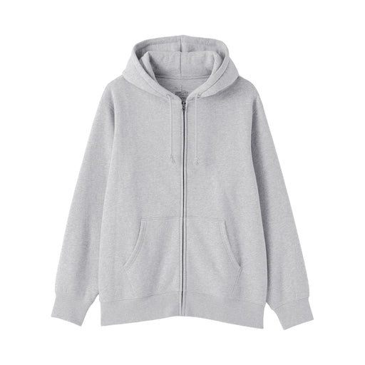 Full Zip Hoodie Gray MUJI