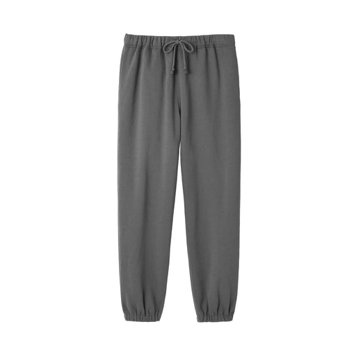 Wide Sweatpants Charcoal Gray MUJI