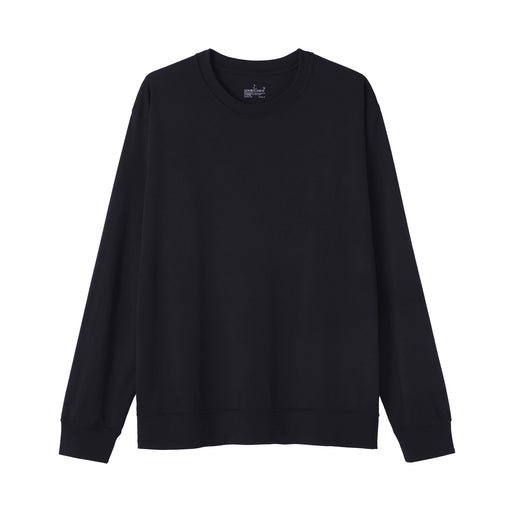 Wool Crewneck T-Shirt Dark Navy MUJI