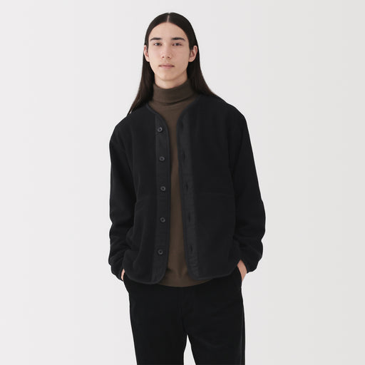 Recyclable Fleece Cardigan MUJI