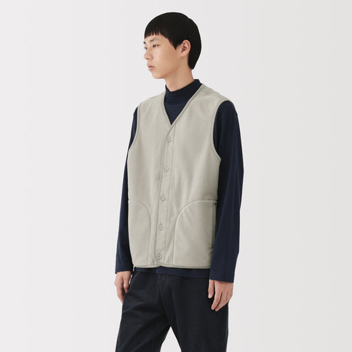 Recyclable Fleece Vest MUJI