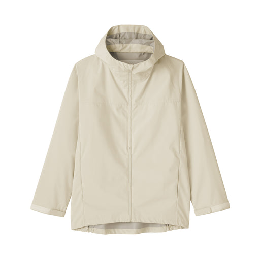 Water Repellent Hooded Jacket Ivory MUJI