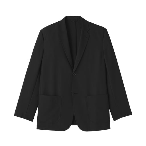 Breathable Stretch Jacket Black MUJI