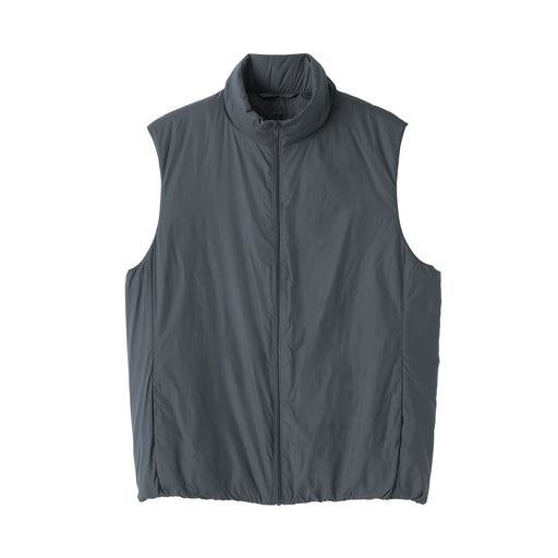 Lightweight Down Vest Smoky Blue MUJI
