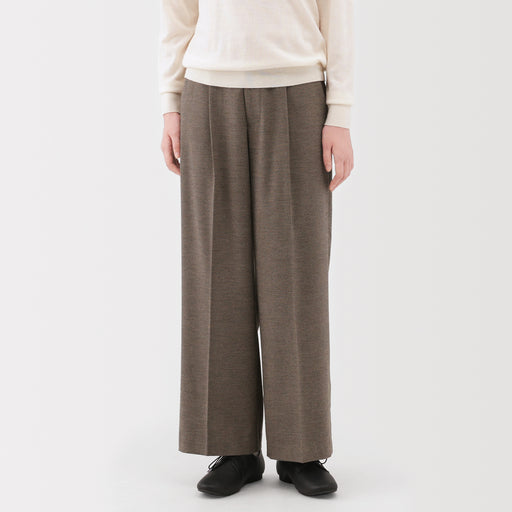 Brushed Straight Pants MUJI