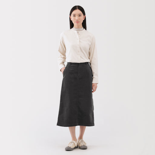 Corduroy Pencil Skirt MUJI