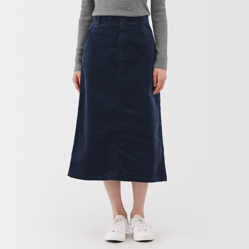 Corduroy Pencil Skirt MUJI