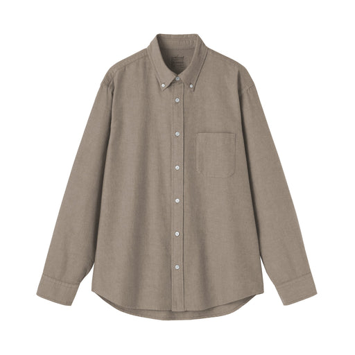 Oxford Shirt Grayish Brown MUJI