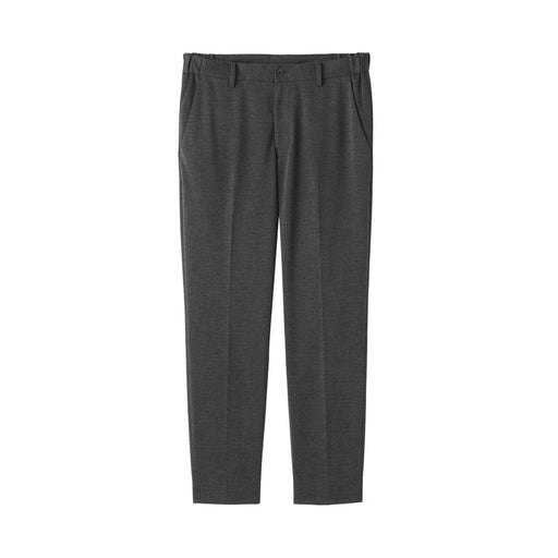 Jersey Flat Front Pants Dark Gray MUJI