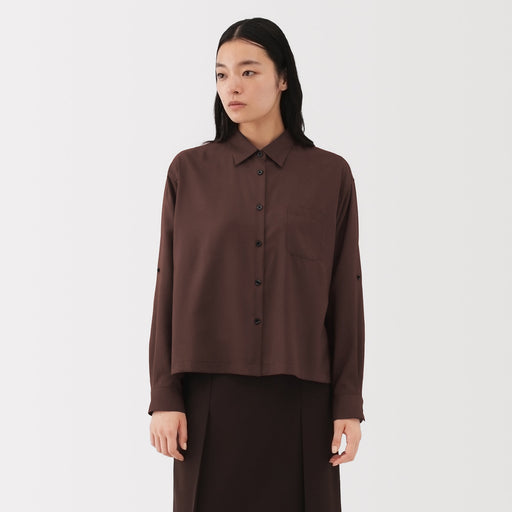 Labo Modal Blend Relaxed Shirt MUJI