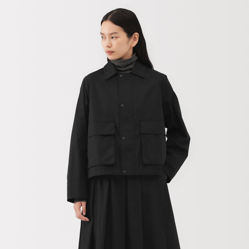 Labo Polyester Cotton Short Blouson MUJI