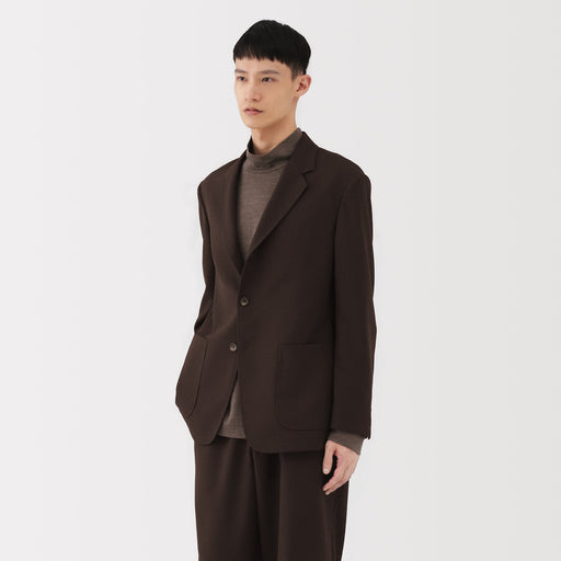 Labo Polyester Twill Blazer MUJI