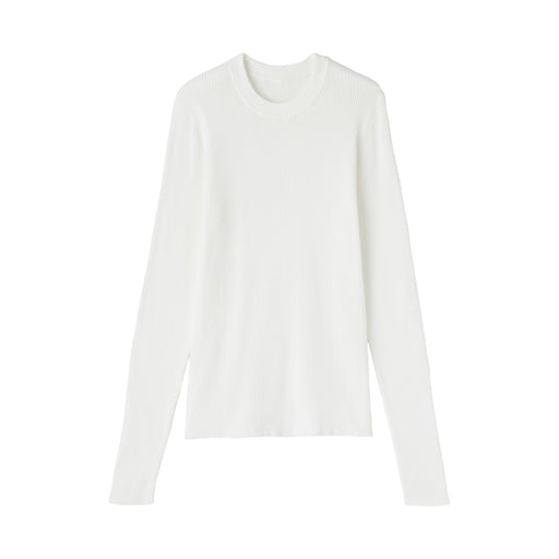 Labo High Twist Cotton Pullover Off White MUJI