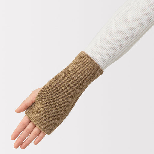 Merino Wool Ribbed Hand Warmers MUJI