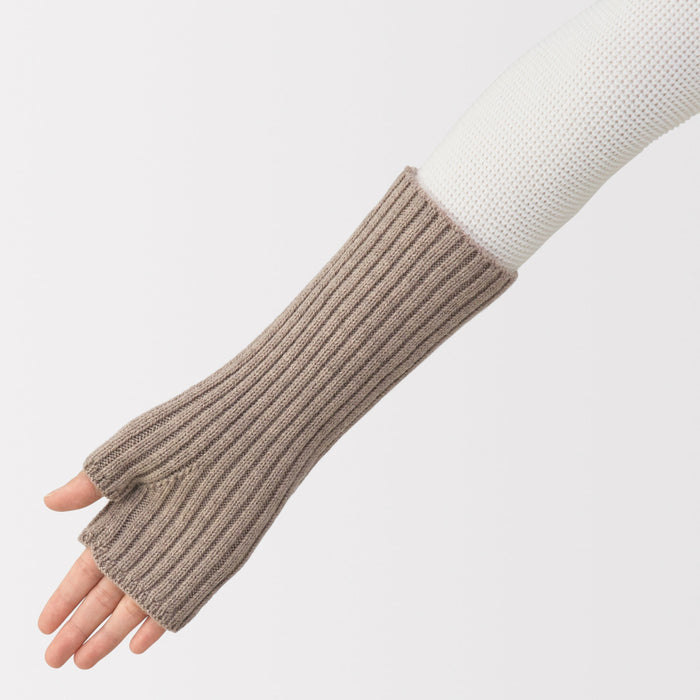 Invero, Merino armwarmers Bo, 100% wol, Eén maat Invero, Merino armwarmers Bo, 100% wol, Eén maat